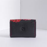  Ví Card N10 De33-Chỉ đỏ - Poppy Đỏ 