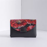  Ví Card N10 De33-Chỉ đỏ - Poppy Đỏ 