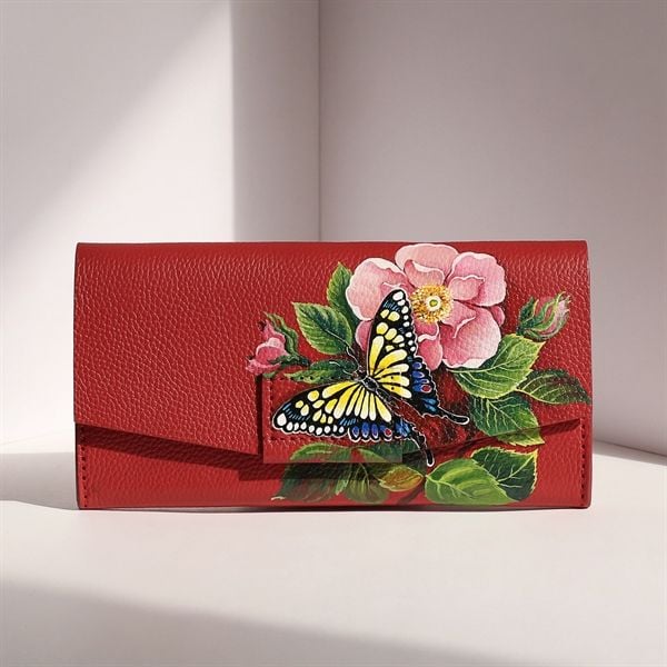  Ví The Wallet Do116 - Butterfly Flower 