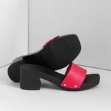  Guốc 6F (B4) Đen-H141 