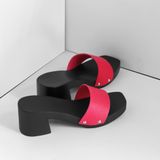  Guốc 6F (B4) Đen-H141 