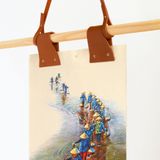  Tranh Da 01 K170-B143 - Làng Muối 