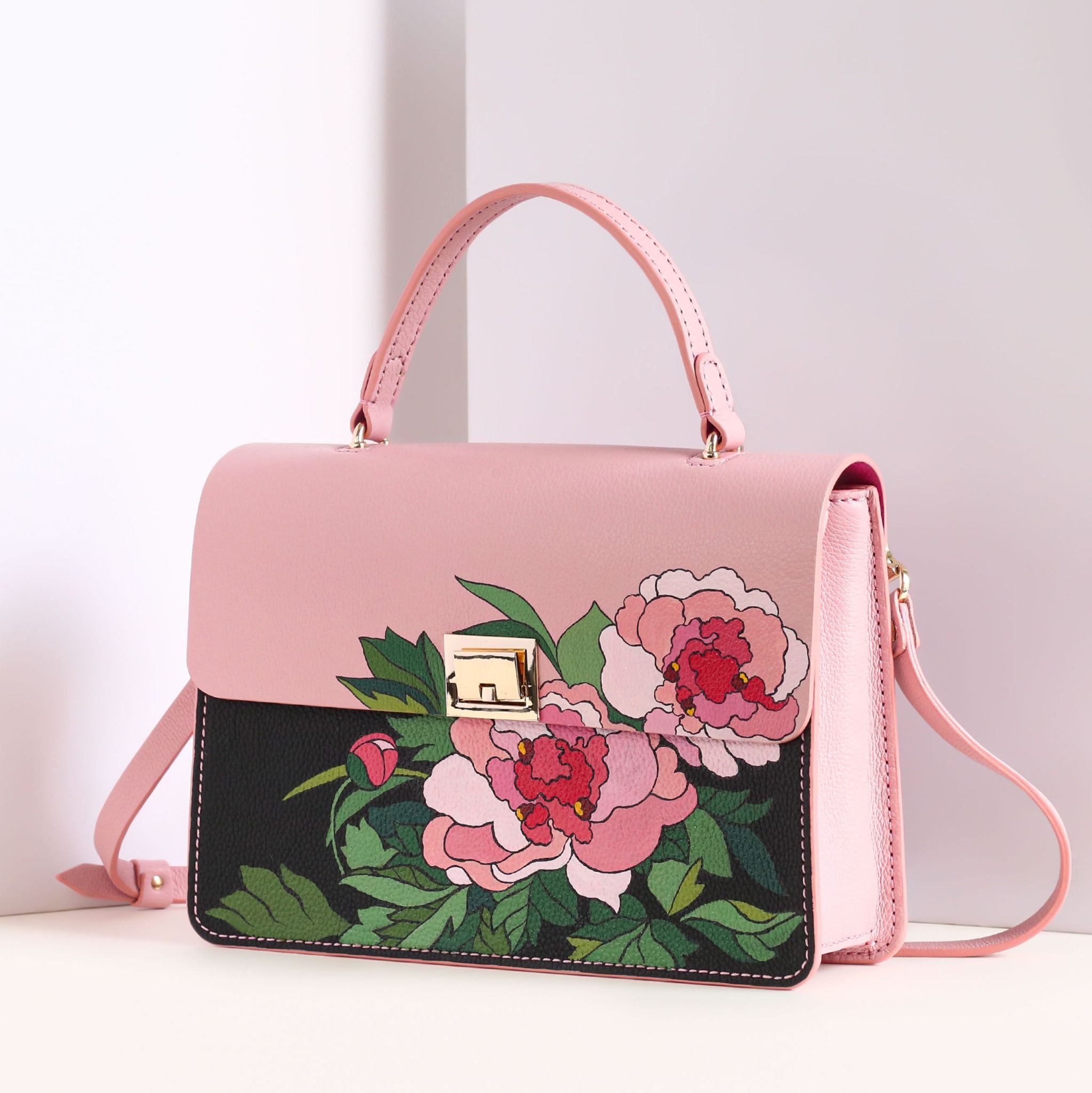  Túi MiNa H163-De33 - Pink Peony 23 