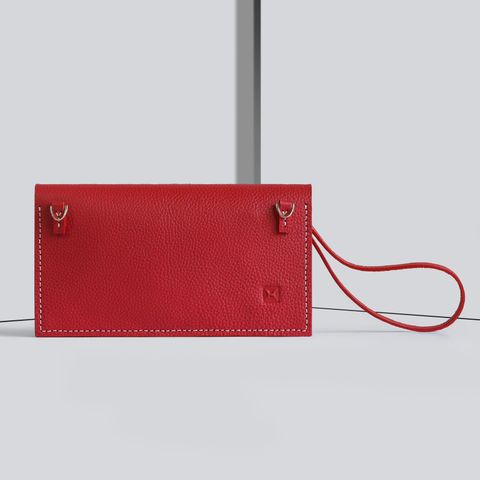  Ví V54 Do116-TR02 - Red Rose 24 - Quai đeo 