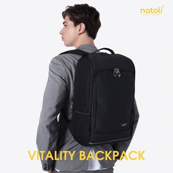 Balo laptop chống sốc Natoli - Vitality Backpack B12