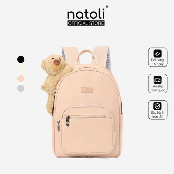 Balo nữ gấu bông NATOLI - Dreamy Teddy Bear School Backpack B16