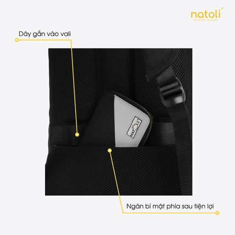 Balo laptop nam NATOLI - BST Classic Versatility Backpack B18