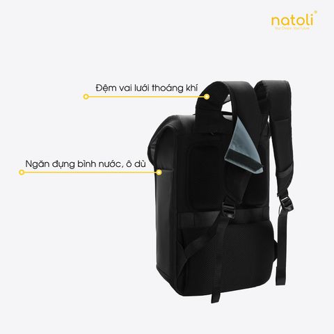 Balo laptop nam NATOLI - BST Classic Versatility Backpack B18