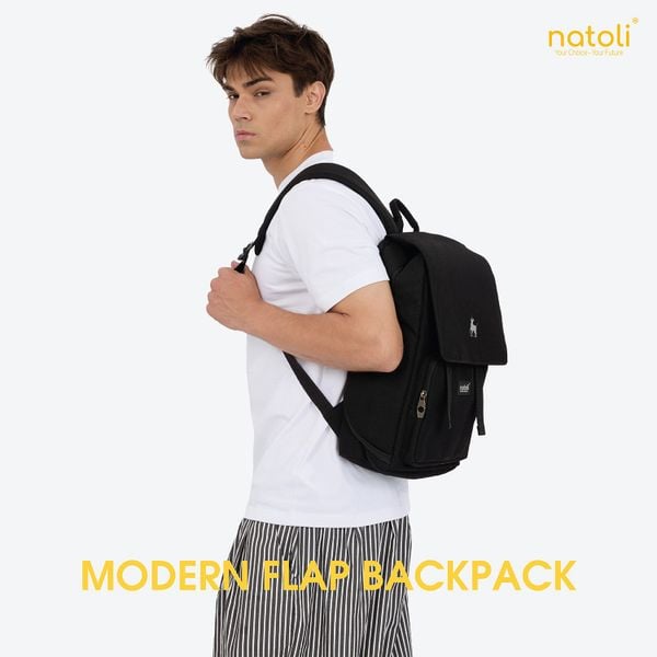 Balo laptop chống sốc NATOLI - BST Modern Flap Backpack B23