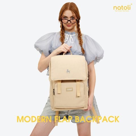Balo laptop chống sốc NATOLI - BST Modern Flap Backpack B23