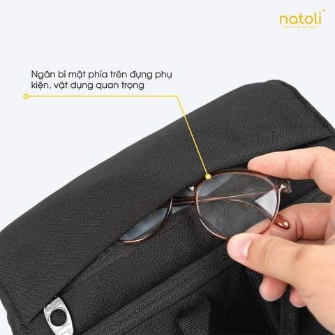 Balo laptop chống sốc NATOLI - BST Modern Flap Backpack B23