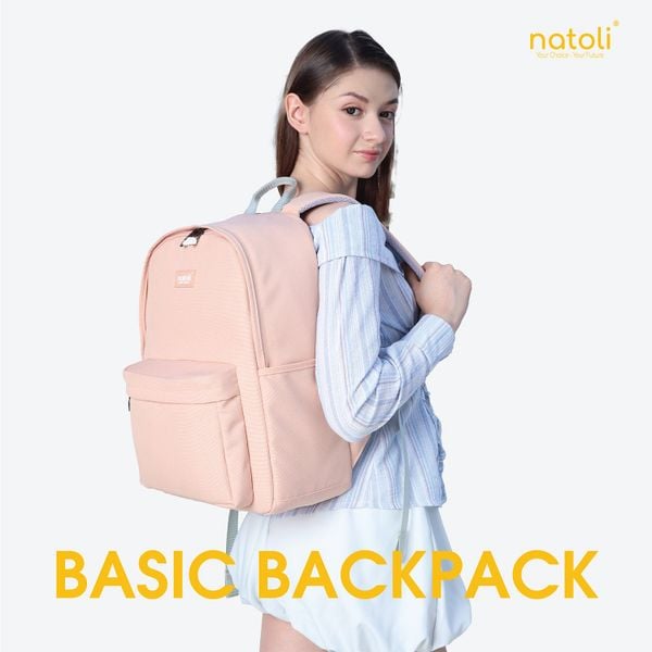 Balo đi học nam nữ NATOLI - Basic Backpack B2