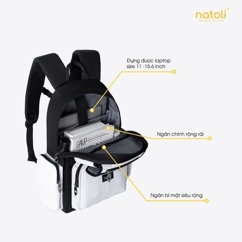 Balo Local Brand thời trang NATOLI - ICON BACKPACK B13