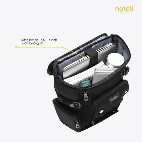 Balo nam chống sốc NATOLI - CORE BACKPACK B9