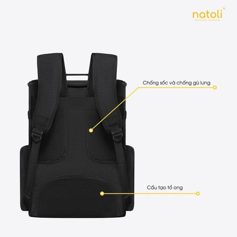 Balo nam chống sốc NATOLI - CORE BACKPACK B9