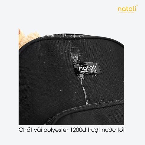 Balo nữ gấu bông NATOLI - Dreamy Teddy Bear School Backpack B16