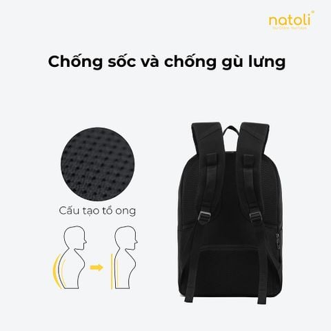 Balo nữ nhiều ngăn kháng nước NATOLI - Dynamic Backpack B1