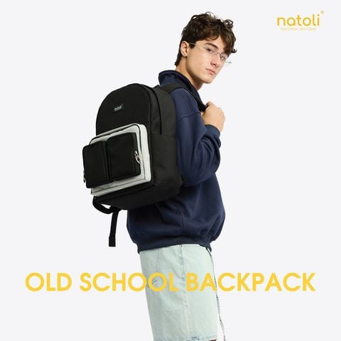 Balo thời trang nam nữ NATOLI - 0ld School Backpack B5