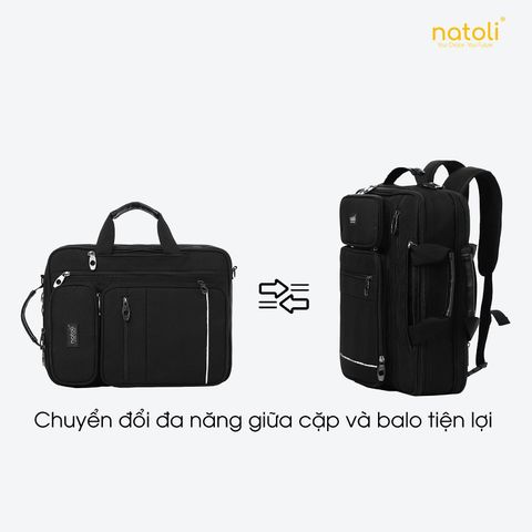 Cặp sách đi học NATOLI - BST Classic Multifunctional Backpack B17