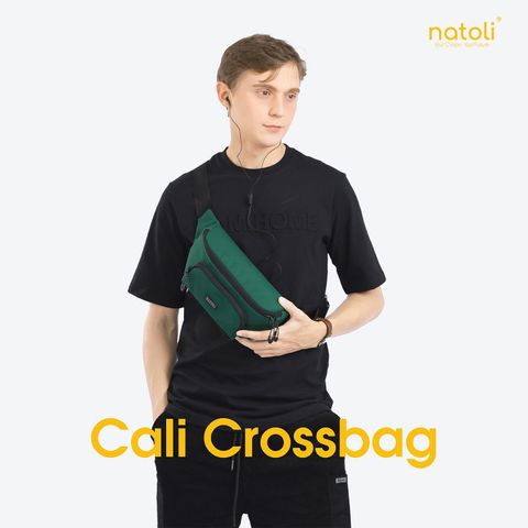 Túi bao tử nam NATOLI - Cali Cross Bag T14