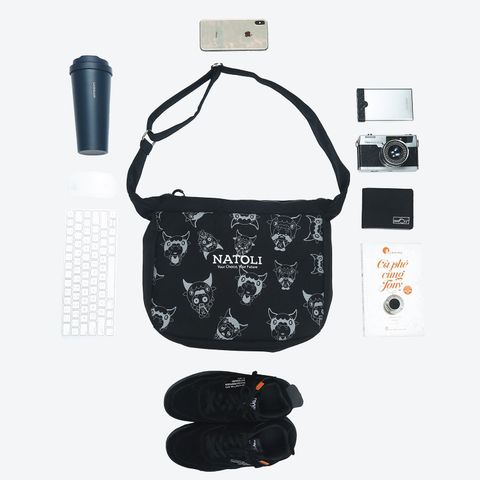 Túi đeo chéo nam nữ NATOLI - Buffalo Cross Bag T16