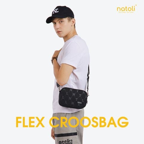 Túi đeo chéo nam nữ NATOLI - FLEX CROSS BAG T15