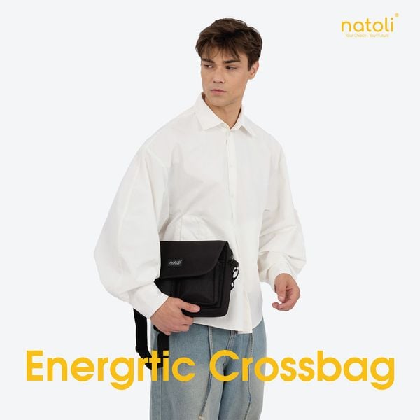 Túi đeo chéo nam nữ nhiều ngăn  - Energetic CrossBag T12