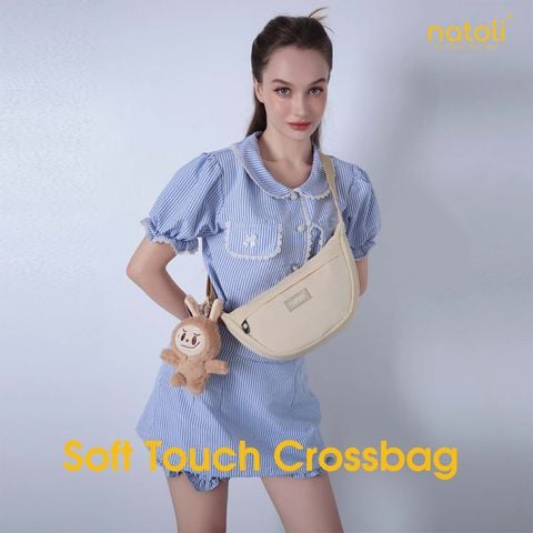 Túi phao đeo chéo nam nữ NATOLI - BST Soft Touch Crossbag T26
