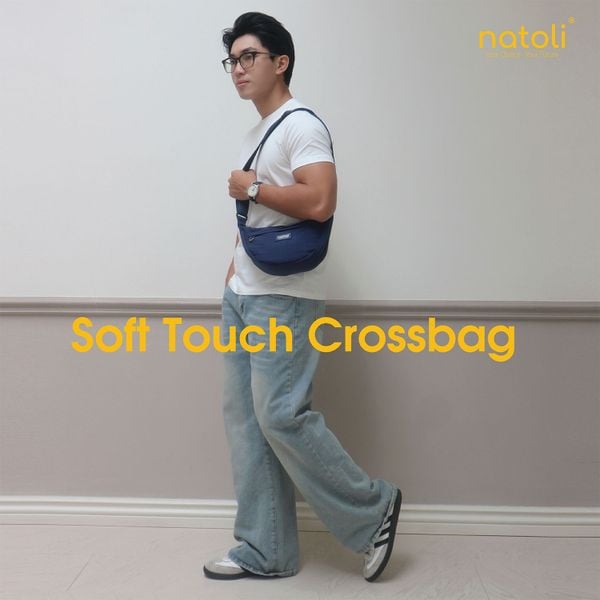 Túi phao đeo chéo nam nữ NATOLI - BST Soft Touch Crossbag T26