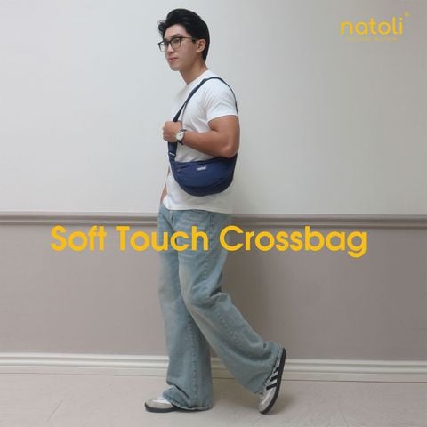 Túi phao đeo chéo nam nữ NATOLI - BST Soft Touch Crossbag T26