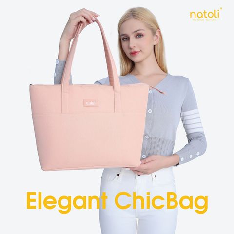 Túi tote nữ nhiều ngăn NATOLI - Elegant Chicbag T4