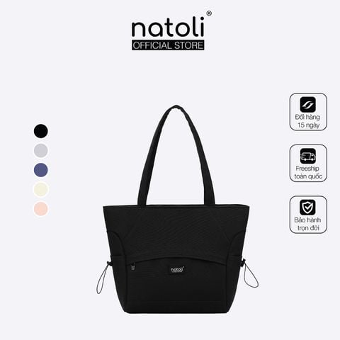 Túi tote vải canvas NATOLI - BST Side Cinch Bag T20