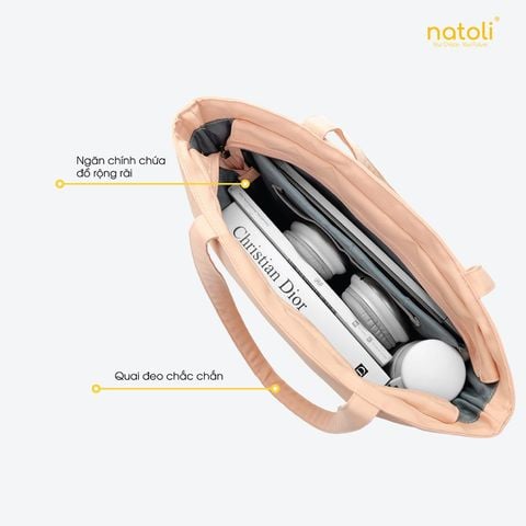 Túi tote vải canvas NATOLI - BST Side Cinch Bag T20