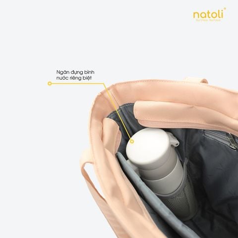 Túi tote vải canvas NATOLI - BST Side Cinch Bag T20