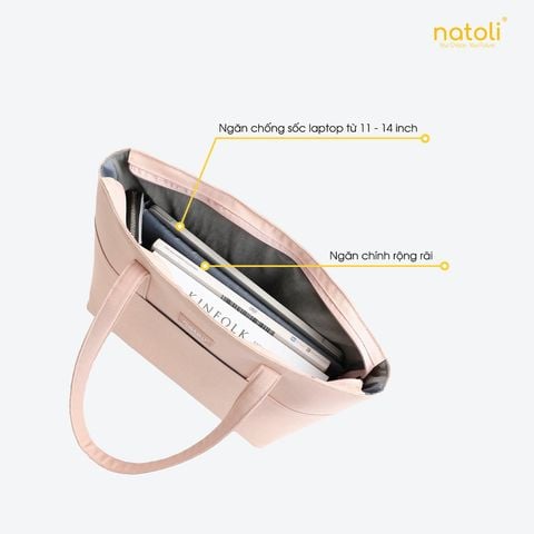 Túi tote nữ nhiều ngăn NATOLI - Elegant Chicbag T4