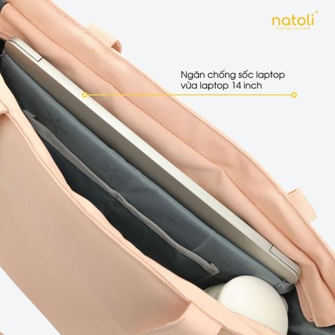 Túi tote vải canvas NATOLI - BST Side Cinch Bag T20