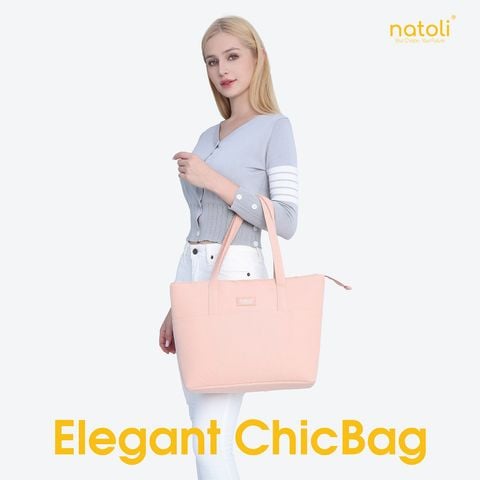 Túi tote nữ nhiều ngăn NATOLI - Elegant Chicbag T4