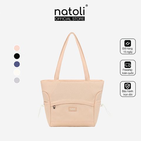 Túi tote vải canvas NATOLI - BST Side Cinch Bag T20