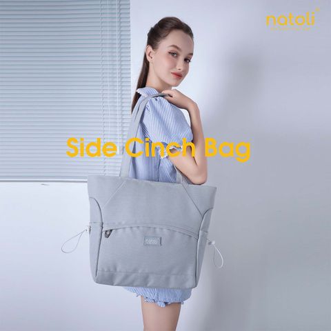 Túi tote vải canvas NATOLI - BST Side Cinch Bag T20