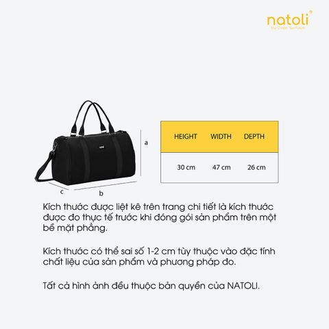 Túi xách du lịch gấp gọn NATOLI - BST Utility Bag T18