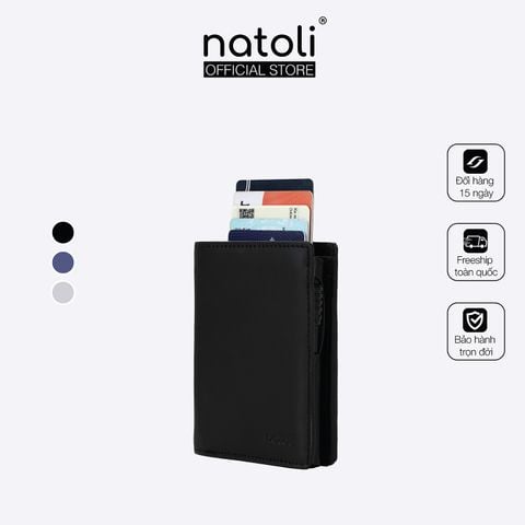 Ví da nam thông minh NATOLI - BST Ryder Wallet V9