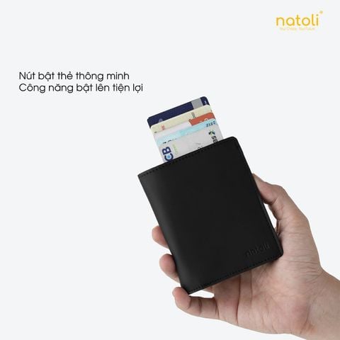 Ví da nam thông minh NATOLI - BST Ryder Wallet V9