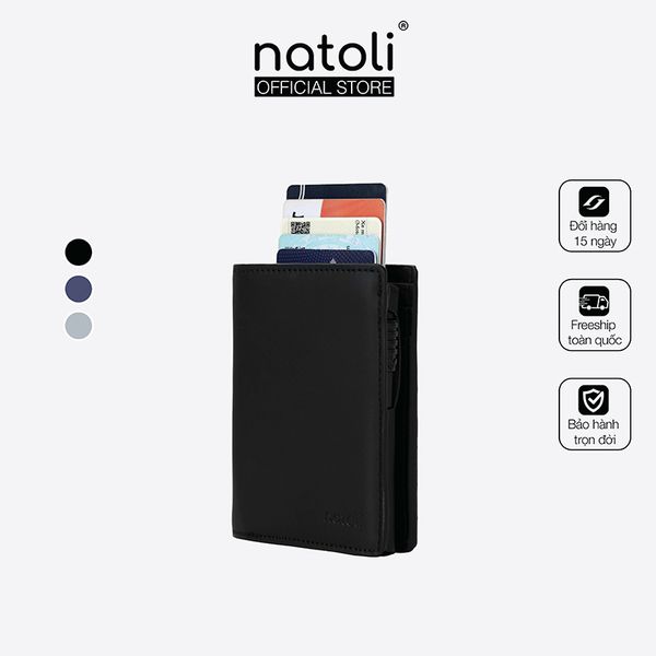 Ví da nam thông minh NATOLI - BST Ryder Wallet V9