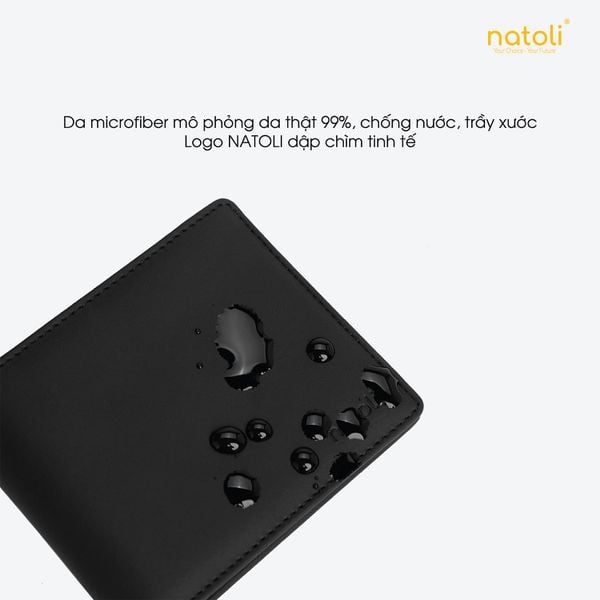 VÍ NAM NATOLI CAO CẤP - SIMPLE HORIZONTAL WALLET V4