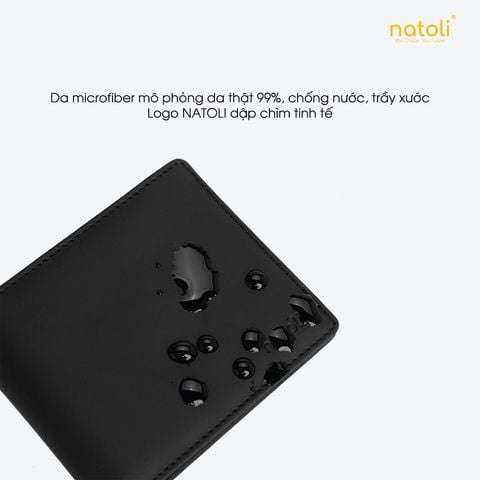 VÍ NAM NATOLI CAO CẤP - SIMPLE HORIZONTAL WALLET V4