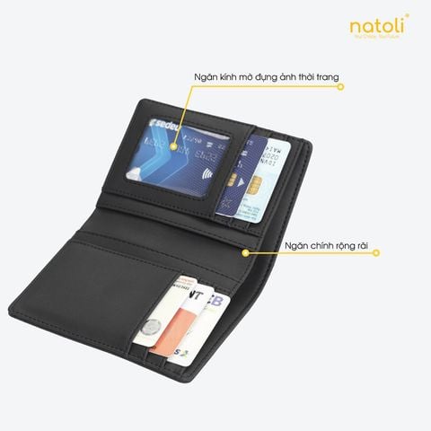 Ví Nam Đứng Cao Cấp - Simple Vertical Wallet V3