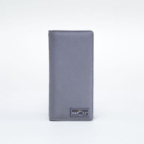 Ví Nam Dài Màu Xám Cầm Tay - The Long Wallet