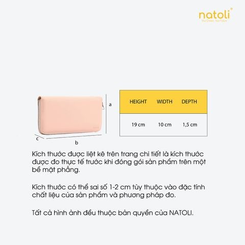 VÍ NAM DÀI CẦM TAY CAO CẤP - THE ZIPPER WALLET V1