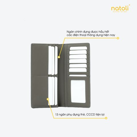 VÍ NAM DÀI CẦM TAY - THE LONG WALLET V2