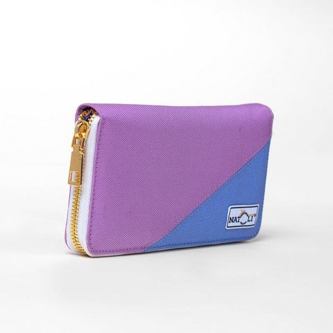 Ví Nữ Dài Màu Hồng Xanh Cầm Tay - The Zipper Wallet